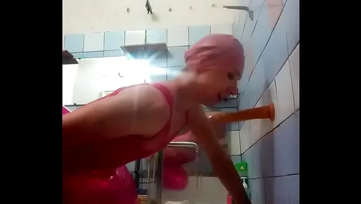Young Studs Deep Throat Orgasm: Gagging on Massive Toy in Sizzling Solo - 18+