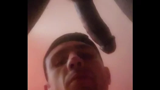Thirsty for Thick Dark Meat: Innocent White Boy Slobbers All Over Massive Black Dick in