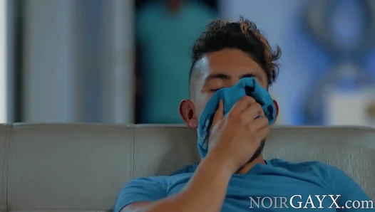 Caught Stealing a Whiff: Adrian Hart Inhales Zeno Reys Musky Boxers Before Savoring His
