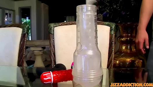 Micah Andrews Sultry Fleshlight Fantasies: Dildo Delight - NaughtyGayPlay 18+