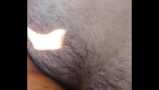 Raw Outdoor Anal Thrill: Hairy Bears Thick Cock Plows Ronalds Tight Hole