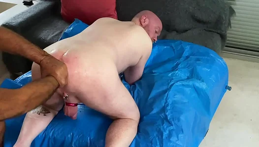 Deep Fisting Delight: Intensegays Tight Hole Enthusiast Takes Crownes Cock to the Limit