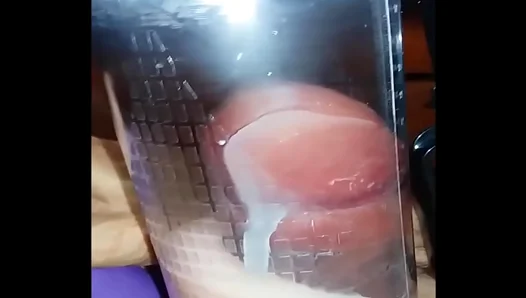 Searing Load Ignites as Hands Pump Feverishly Inside Glass Dildo - SoloGuys Unleash