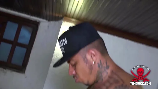 Passionate Throat Worship: Latino Studs Thick Cock Leaves Him Breathless – 18+