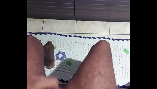 Young Latinos Face Filled with Hot Spunk: Thrusting Hard to Mark His Features - SoloBoy