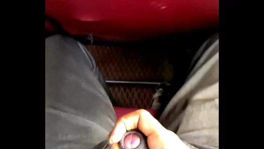 Young Studs Impromptu Exhibition: Racy Bus Solo Turns Heads Everywhere – 18+ Gay Public