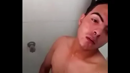 Steamy Shower Fling: Hairy Teen Mark Perrys Insatiable Thirst for Passion in an Amateur