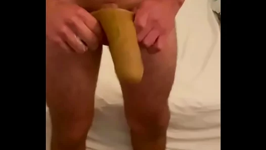 Raw Self-Love: Huge Dildo Stretches Him Wide Open for Powerful Gay Climax – 18+