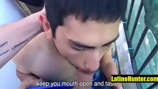 Straight Latino Hunk Drops Pants for Hung Gay Stud – HornyAuditions 18+