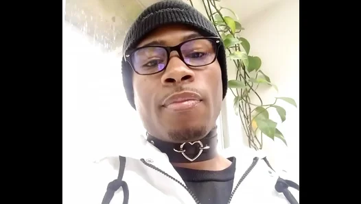 Dominant Ebony Stud in Lace Teases Eager Twinks Craving Body – 18+