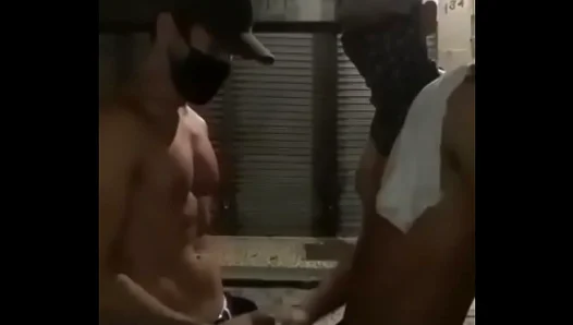 Steamy Public Pleasures: Brazilian Teens Forbidden Jerk Sessions Exposed – 18+
