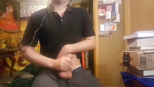 Mature Studs Throbbing Cock Jerks as He Watches Hung Twinks Go Wild in Lewd Threeway