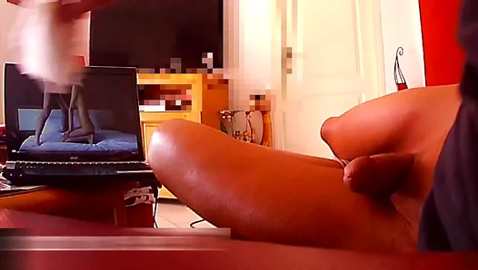Live Cam Showdown: Pro Dudes Face Off with Blazing Oral Skills Massive Spills -