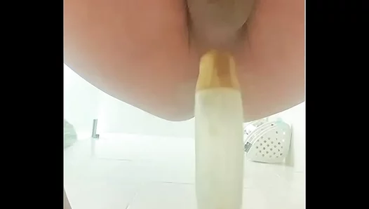 Deep Thrills Await: Riding My Thick Black Dildo for Intense Anal Delights – GayToyFun 18+