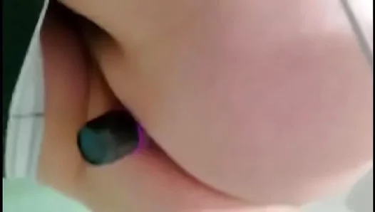 Ecstatic Moans Fill the Room As He Takes the Dildo Deep and Feels It Vibrate Intensely