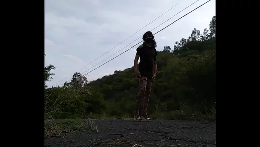 Trans Lover Takes Hard Outdoor Ass Ripping in Daring Public Scene – Gay XXX