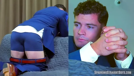 Wes Smiths Ripe Bum Spanked Through Tailored Suit – Sizzling Office Lust