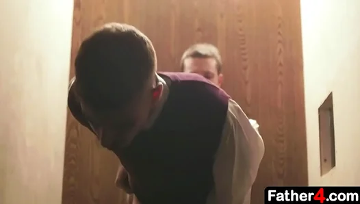 Confessing Forbidden Desires: Young Catholics Sizzling Secret Rendezvous in the Holy Box