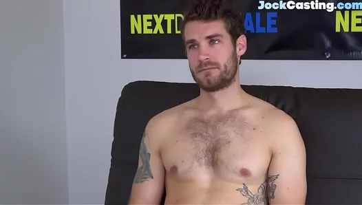 Steamy Sofa Solo: Inked Otters Sensual Slow-Motion Masturbation Audition – Gay Casting
