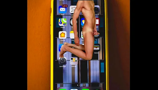 Young Innocence Exposed: Amateur Twink Streams Explicit Solo Show for Hungry Fan