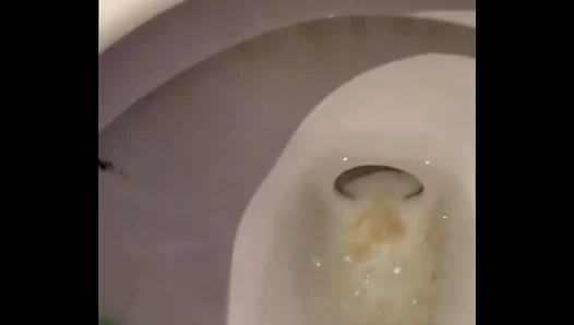 Bathroom Orgasm Unleashed: Dripping Cum from Ass as Hands Work Overwhelmed Dick in Solo
