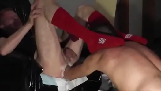 FBBikerSars Crew Unleashes Raw Power, Slamming Huge Dicks into Tight Croatian Holes at