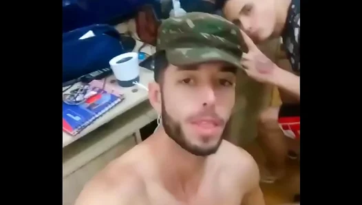 Steamy Debut Threesome: Three Hunky Guys Explore Each Others Bodies