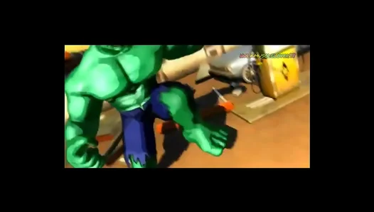 Muscular Metamorphosis: Hulks Chiseled Body Transforms into a Hungry, Beefy Fuck Toy for
