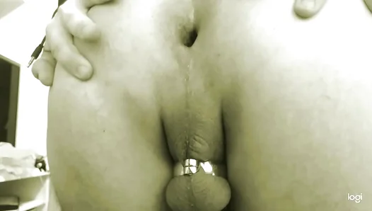 Caged Sissy Boys Wild Ride: He Takes Daddys Thick Cock Deep