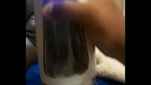 Alexs Intimate Encounter: Rubbing Up Close with a Slick Massage Cup – Igniting Solo