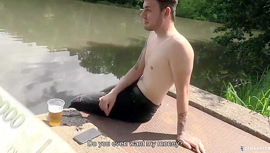 Chugging Beer, Then Bottoming Hard: Thrusting POV Buttfuck Action - XXXGayXXX