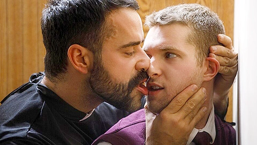 Benjamin Blue Teddy Torres Spill Dirty Secrets in Sinful Threeway Fun - YesFather