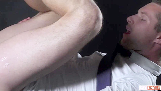 Forbidden Passion Ignites as Benjamin Takes Manuels Ass Deep in Missionary Thirst - 18+