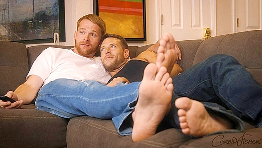 Muscular Studs Engage in Raw, Intense Fuck Session - CorbinFisher