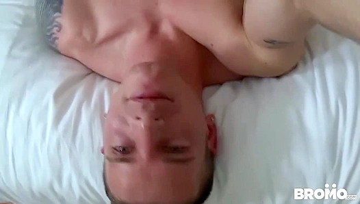 Bareback Beast Mode: Gunner Gets Stuffed Raw by a Wild Strangers Savage Cock