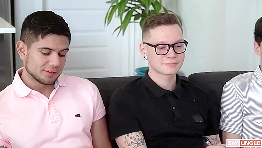 Sizzling Threesome Inferno: Edward Alexs Scorching Encounter with Terrant – GayPornHeat