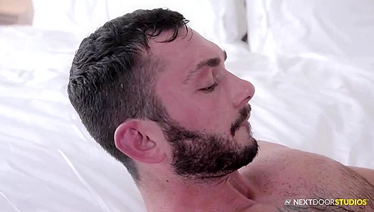 Steamy Neighborly Encounter: Johnny Riley Steve Rogers Intense Anal Threesome – 18+
