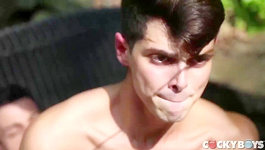 Cory Kanes Raunchy Raw Outdoor Anal Rampage with His Cock-Hungry Lover - CockyBoys