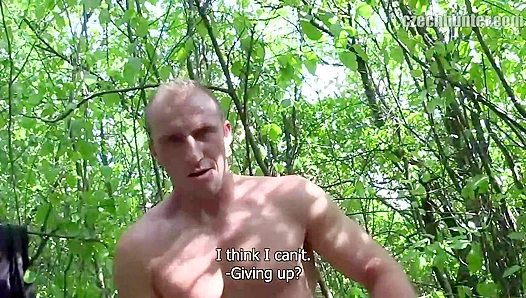 Czech Muscle Hunk threesome: Hung studs ravage each others tight holes in raw anal - XXX