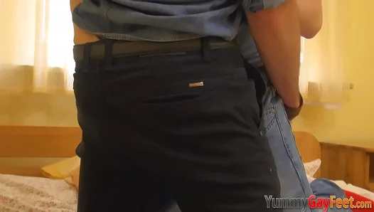 Pauls Hot Cum Floods Dudes Sole After Raw, Intense Fuck – HD