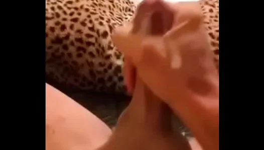 Eager Solo Stud Unleashes Voluptuous Load of Thick Cream - Pure Intense Orgasm