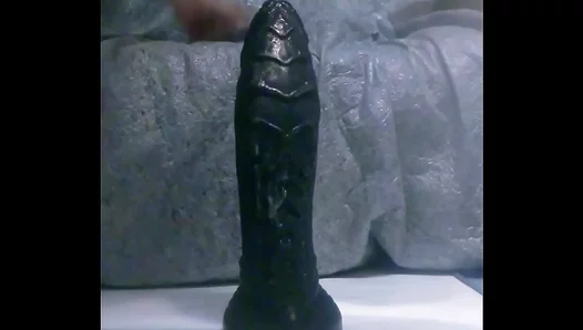 Mr. Hankeys Extreme Toy Play: Massive Dildos Fill Him to the Brim for a Thick, Creamy Cum