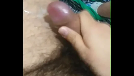 Savoring Spunk: Amateurs Passionate Self-Loving Orgasm Leaves a Sticky Mess –