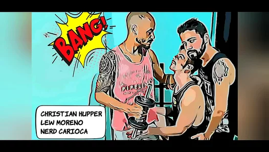 Coachs Thorough Conquest: Raw, Rugged Passion in the Scarlet Arena - TinyGays 18+