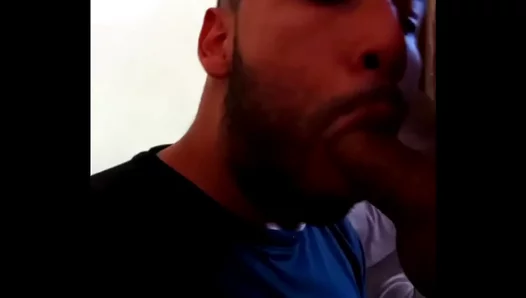Steamy Throated Worship: Hung Latino Beef Meets Passionate Brazilian Tongue – Gay XXX