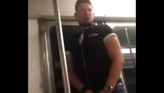 Subway Gloryhole Blowbang: Twinks Steamy, Slurping Ride Together