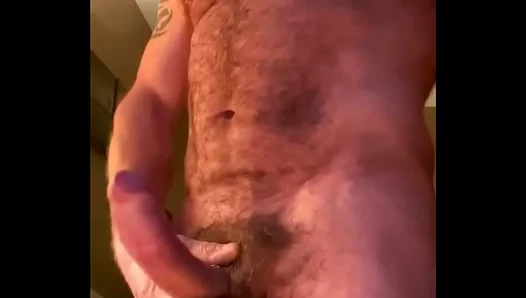 Greek God Unleashes His Thick, Meaty Uncut Cock for a Steamy Solo Stroke Session –
