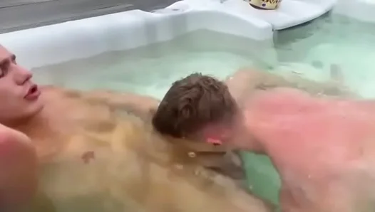 Blonde Stud Dives Deep for Huge Spurt – Raw Underground Blowjob Frenzy – TinyGays 18+