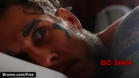 Steamy Motel Frenzy: Handsome Mates Engage in Raunchy Rimming Raw Anal Play