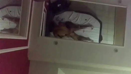 Stranded Strangers Ignite Passion: Steamy Motel Threesome Unfolds Between Hung Brazilian